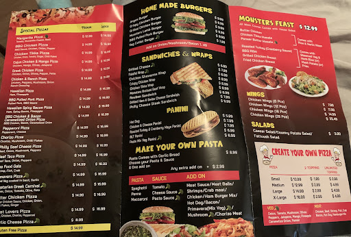 Photo of 4 Monsters Pizza & Burger - 76 Grosvenor Blvd # 2, St. Albert, AB T8N 2Y8